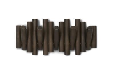 Umbra Picket handdoekhaak 38x17x4cm Dennenhout Verouderd walnoot 1011471-746 Umbra Picket handdoekhaak 38x17x4cm Dennenhout Verouderd walnoot 1011471-746