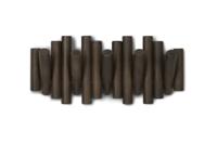 Umbra Picket handdoekhaak 38x17x4cm Dennenhout Verouderd walnoot 1011471-746 - thumbnail