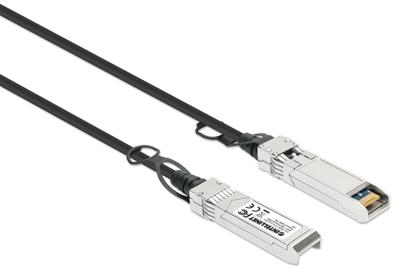 Intellinet 508407 Glasvezel Optische vezel Aansluitkabel 1 m Zwart