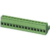 Phoenix 1754449 2 polige MSTB 2,5/2-ST PCB wire to board kabeldeel met 5 mm raster