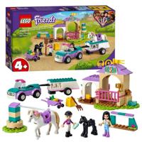 Lego Friends 41441 Paardentraining en Aanhanger Set - thumbnail