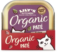 Lily's Kitchen Organic Paté met Kalkoen kattenvoer nat 85g - thumbnail