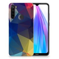 Xiaomi Redmi Note 8T | TPU Hoesje | Polygon Dark - thumbnail