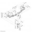 Neomounts FPMA-D935D monitor bureausteun monitorarm - thumbnail
