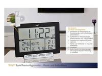 TFA Dostmann Trinity 30.3058.01 Draadloze thermo- en hygrometer Zwart - thumbnail