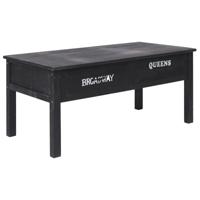 VidaXL Salontafel 100x50x45 cm hout zwart - thumbnail