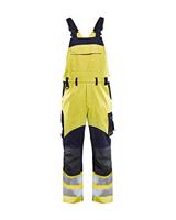Blåkläder Multinorm bretelbroek Inherent 28891512 | High-Vis Geel/Marineblauw | Maat 50 - 7330509618783 - thumbnail