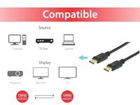 Equip 119256 DisplayPort 1.4-kabel, 10 m, 8K/60 Hz - thumbnail