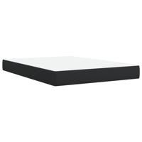Boxspring met matras kunstleer zwart 160x200 cm - thumbnail