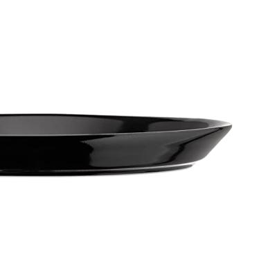 ALESSI - Tonale - Ontbijtbord 20cm zwart
