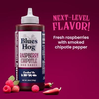 Blues Hog Raspberry chipotle sauce - squeeze bottle 25oz