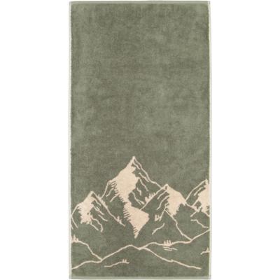 Cawö Cawö Alpenchic Edition 6269 Gastendoekje 30x50 spargroen