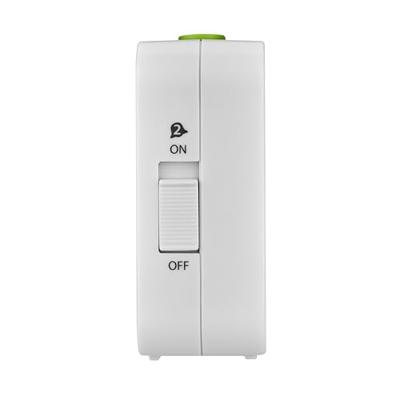 TFA Dostmann 60.2528.02 Wekker Zendergestuurd Wit, Groen Alarmtijden 2 - thumbnail