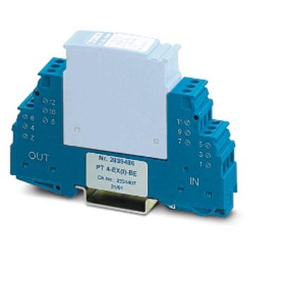 Phoenix Contact 2839486 PT 4-EX(I)-BE Overspanningsveilige sokkel Set van 10 stuks Overspanningsbeveiliging voor: Verdeelkast 10 stuk(s) Phoenix Contact 2839486 PT 4-EX(I)-BE Overspanningsveilige sokkel Set van 10 stuks Overspanningsbeveiliging voor: Verdeelkast 10 stuk(s)