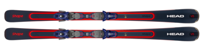 Head Shape E-V5 SW Ski Dark Blue/Red 177