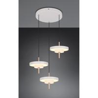 Trio 3-lichts hanglampKeaton rond wit - 340230376 - thumbnail