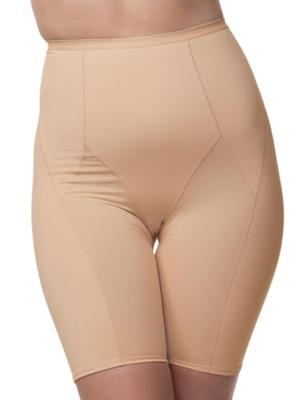 Corrigerende short lange pijpjes - Medium control - Shapewear boxershort - Anti slip rand