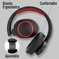 Oordopjes ELBE Zwart Rood - thumbnail