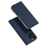 Dux Ducis iPhone 16 Pro hoesje - Slim bookcase - Blauw - thumbnail