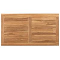 Salontafel Bruin 90 x 50 x 45.5 cm Massief teakhout - thumbnail