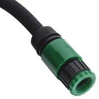 VidaXL Druppelslang 0,6&apos;&apos; 25 m rubber zwart - thumbnail