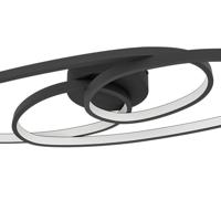Eglo Zwarte led plafondlampGianella - 900947 - thumbnail