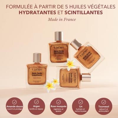 T.LeClerc Huile Sèche Scintillante 50ml