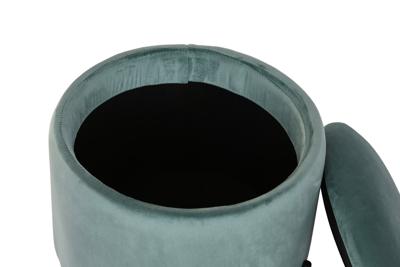 Voetensteun DKD Home Decor Metaal Turkoois Polyester (42 x 42 x 42 cm) Voetensteun DKD Home Decor Metaal Turkoois Polyester (42 x 42 x 42 cm)