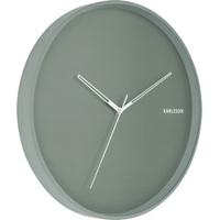Karlsson wandklok Hue metaal (Kleur: groen) - thumbnail