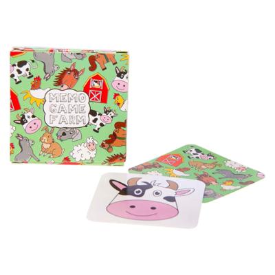 Duckiez Mini memospel boerderijdieren, 28 kaarten