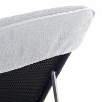 Strandhanddoeken 2 st 400 g/m 60x135 cm stof wit - thumbnail