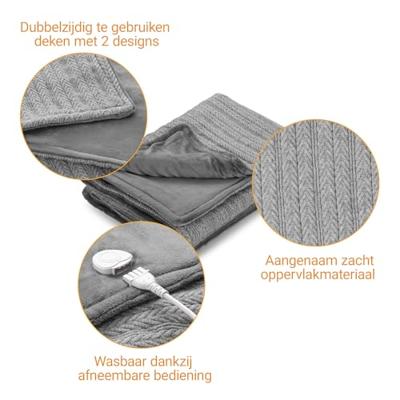 Medisana HB 680 Elektrische deken Grijs