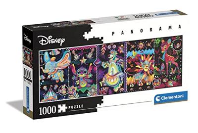 Clementoni panorama puzzel disney classics, 1000st. - thumbnail