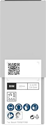 Bosch Professional T345XF Decoupeerzaagblad PRO Multi Material thick and thin VE=100 - 2608634486