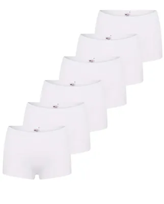 Beeren 6-pack Comfort dames boxershort katoen - Voordeelverpakking - Aanbieding - Multipack