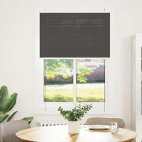 Pliss rolgordijn 90x100 cm stofbreedte 89,4 cm polyester zwart - thumbnail