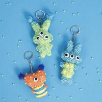Creativ Company Https://www.cchobby.nl/figuren-van-textiel-met-sleutelhanger-h-6-10-cm-5-stuk-1-doos - thumbnail
