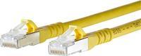 Metz Connect 1308453077-E RJ45 Netwerkkabel, patchkabel CAT 6A S/FTP 3.00 m Geel Snagless 1 stuk(s) - thumbnail