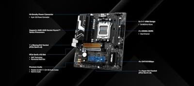 Moederbord AMD Asrock B850M-X R2.0