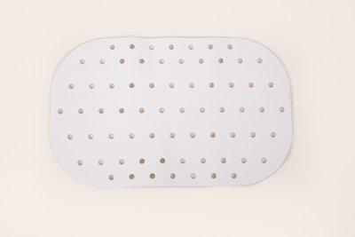 Anti-Slip Bad- / Douchemat | Kleur: Wit | Afmetingen: 54 x 35 cm | Met zuignapjes | PR45127-W | Atlantis