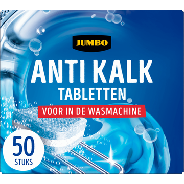 Jumbo Anti Kalk Tabletten Wasmachine 50 Stuks Jumbo Anti Kalk Tabletten Wasmachine 50 Stuks