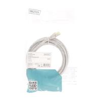 Digitus DK-1644-A-050 RJ45 Netwerkkabel, patchkabel CAT 6A S/FTP 5.00 m Grijs Halogeenvrij, Verdraaide paren, Snagless, Vlambestendig 1 stuk(s) - thumbnail