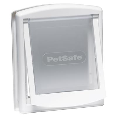Petsafe hondenluikje medium wit / transparant