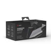 SAVIO GCS-01 Dubbel laadstation voor PS5 pads, Dual Sense, USB, zwart - thumbnail