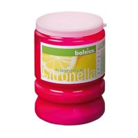 Party light kaars citronella 86/65 Fuchsia Bolsius - Bolsius - thumbnail