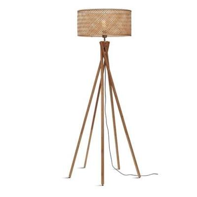GOOD&MOJO Vloerlamp 'Java' 5-poot, Bamboe, kleur Naturel