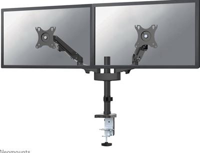 Neomounts DS70-750BL2 Tafelbeugel voor monitor Aantal monteerbare displays: 2 Display(s) 43,2 cm (17) - 68,6 cm (27) Zwart In hoogte verstelbaar, Roteerbaar, Neomounts DS70-750BL2 Tafelbeugel voor monitor Aantal monteerbare displays: 2 Display(s) 43,2 cm (17) - 68,6 cm (27) Zwart In hoogte verstelbaar, Roteerbaar,