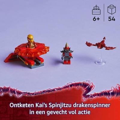 LEGO® NINJAGO 71823 Kais-drakenspinjitzu-spinner - thumbnail