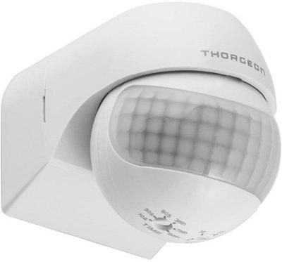 Thorgeon Bewegingsmelder opbouw wand 180 graden IP44 verstelbaar wit - 3900502 Thorgeon Bewegingsmelder opbouw wand 180 graden IP44 verstelbaar wit - 3900502