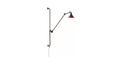 DCW Editions Lampe Gras N214 Wandlamp - Rood
